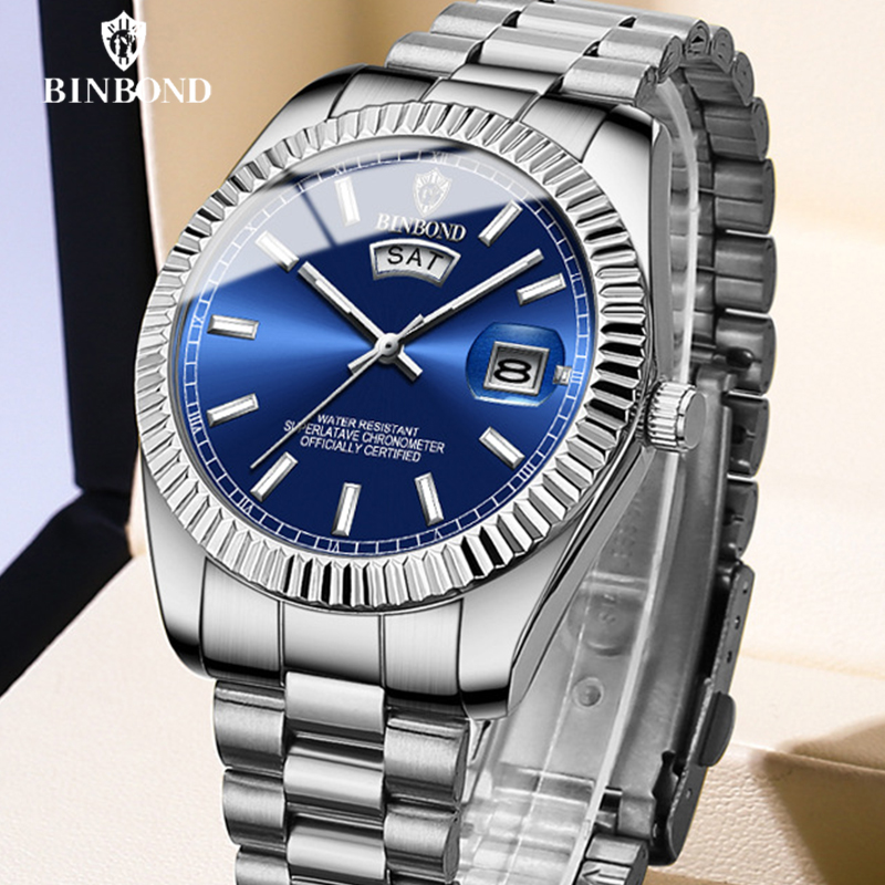 BINBOND B7012 hommes mode affa - Rolex Watch Datejust avis et prix