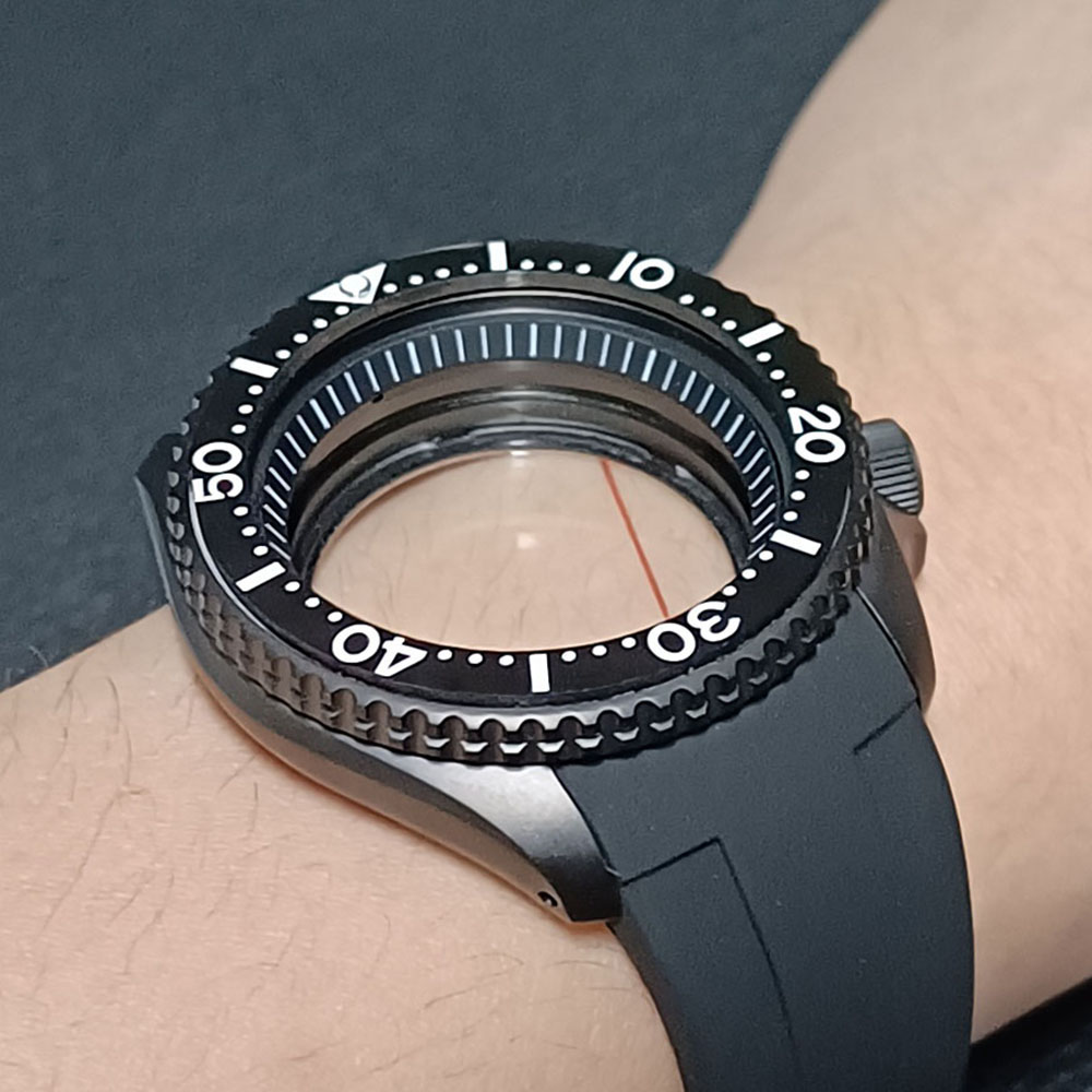 Boîtier de Montre en Acier Noi - Seiko Watch 5 Sports avis et prix