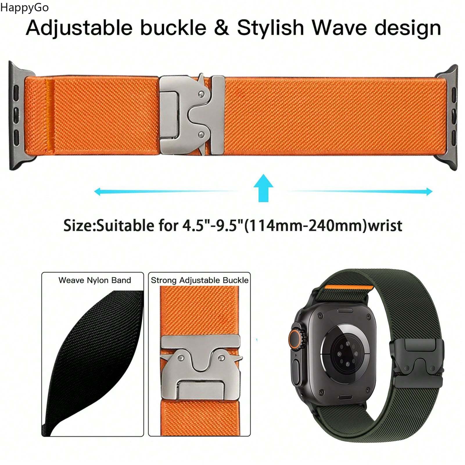 Bracelet de poignet large et e - Parachute Strap Elastic avis et prix